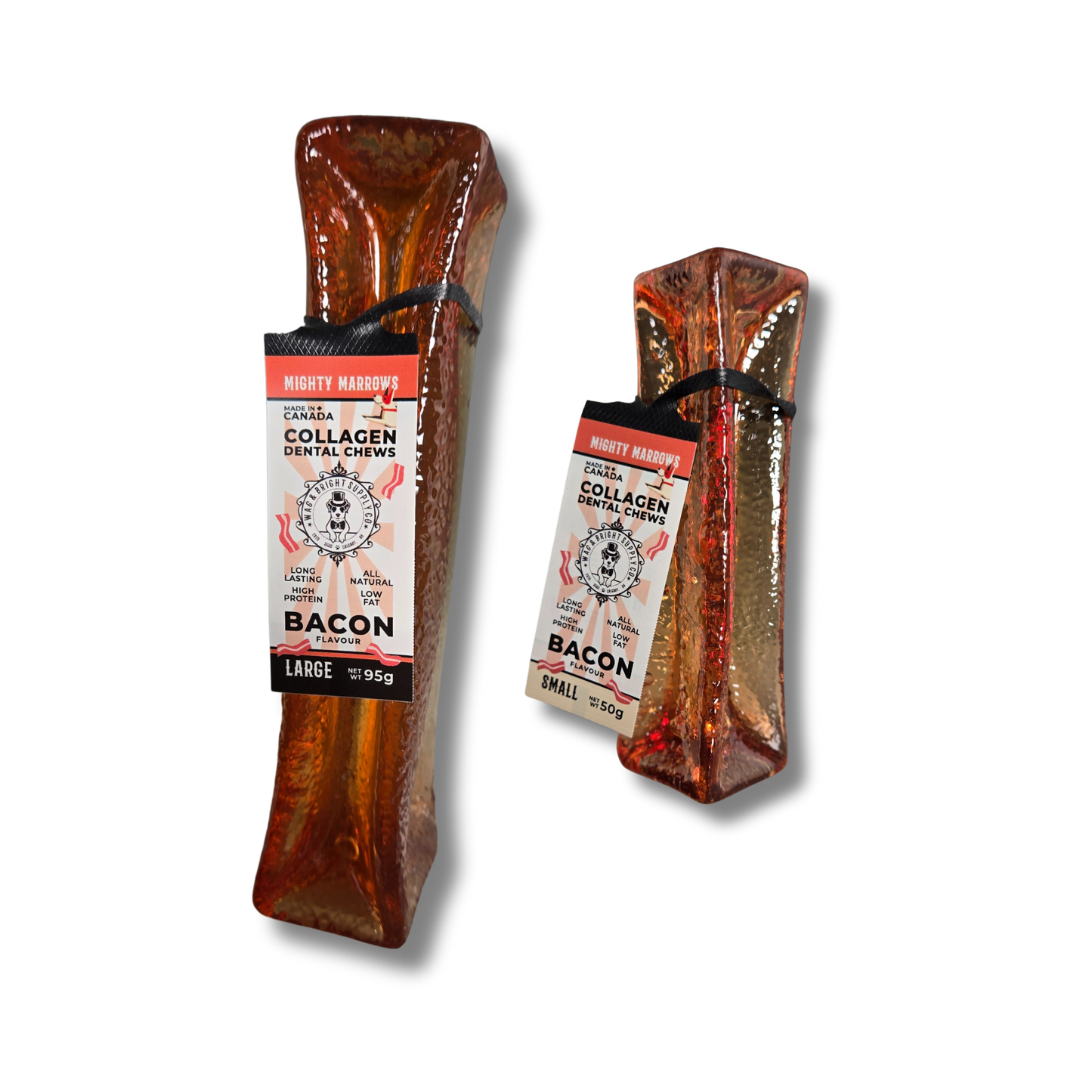 Mighty Marrows - Collagen Dental Chews - By Wag & Bright Supply