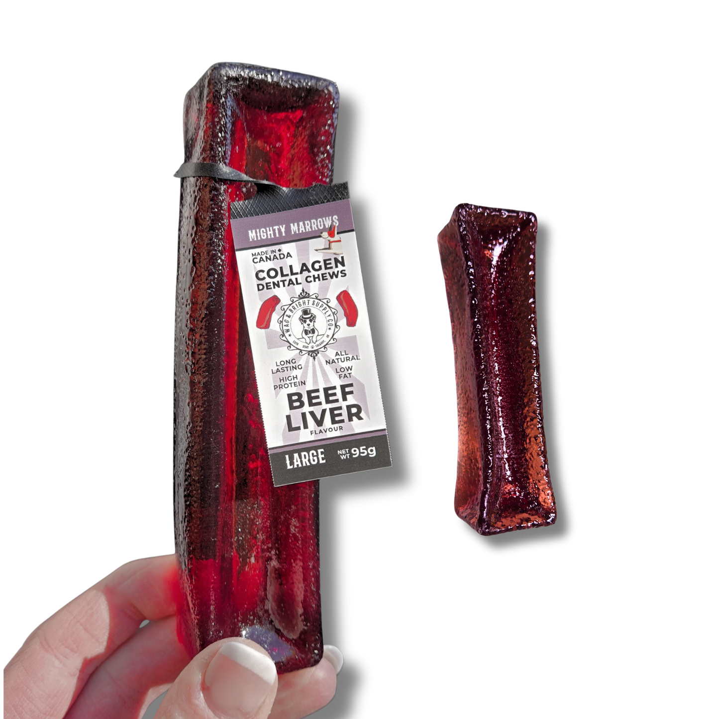 Mighty Marrows - Collagen Dental Chews - By Wag & Bright Supply