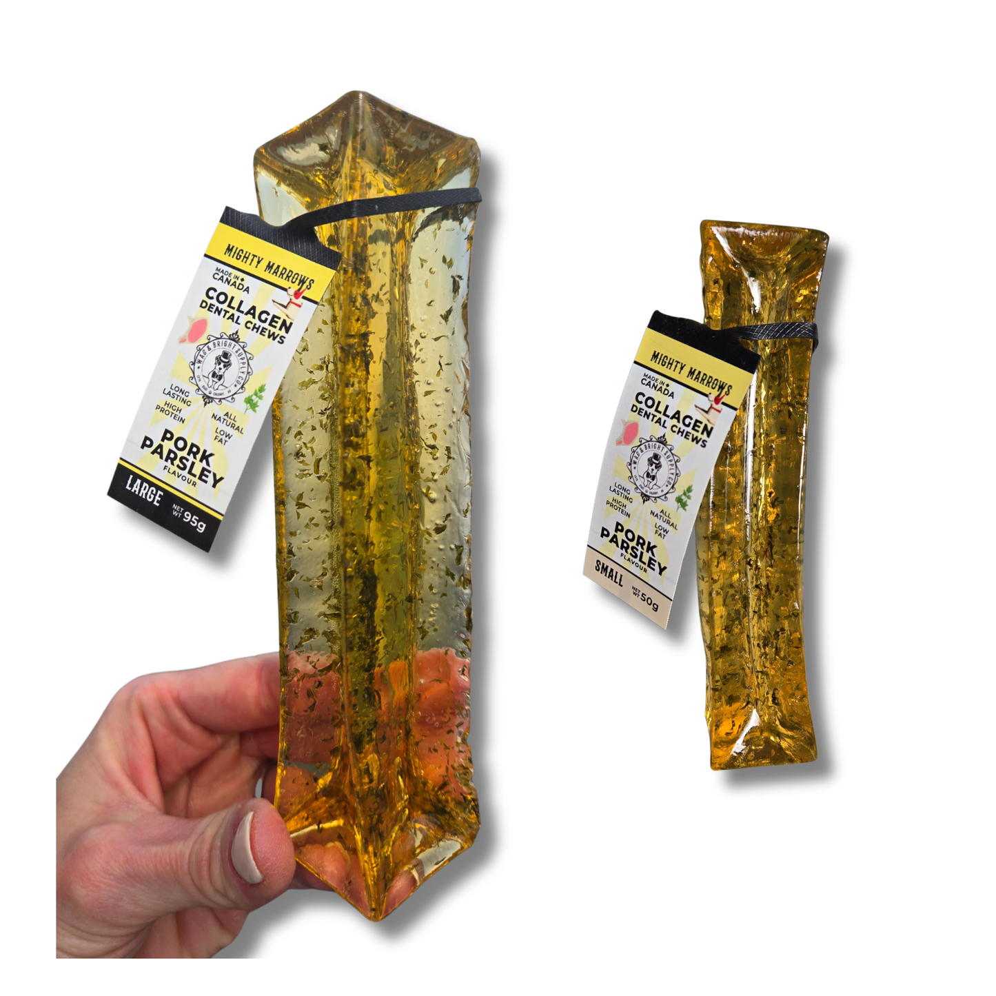 Mighty Marrows - Collagen Dental Chews - By Wag & Bright Supply