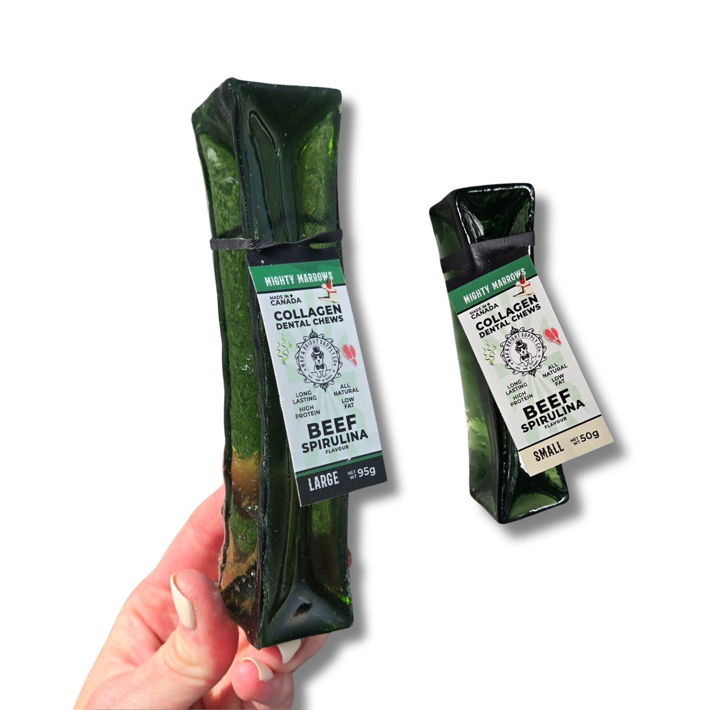 Mighty Marrows - Collagen Dental Chews - By Wag & Bright Supply