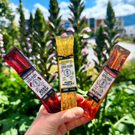 Mighty Marrows - Collagen Dental Chews - By Wag & Bright Supply