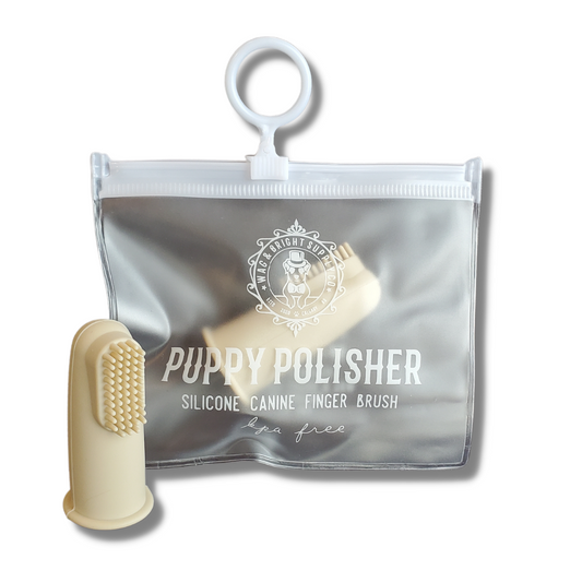 Wag & Bright Supply - Puppy Polisher Silicone Finger brush for dogs